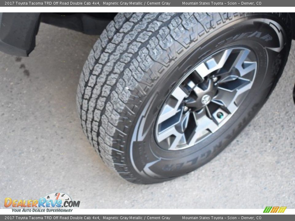 2017 Toyota Tacoma TRD Off Road Double Cab 4x4 Magnetic Gray Metallic / Cement Gray Photo #29
