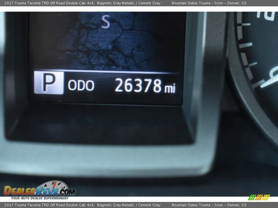 2017 Toyota Tacoma TRD Off Road Double Cab 4x4 Magnetic Gray Metallic / Cement Gray Photo #30
