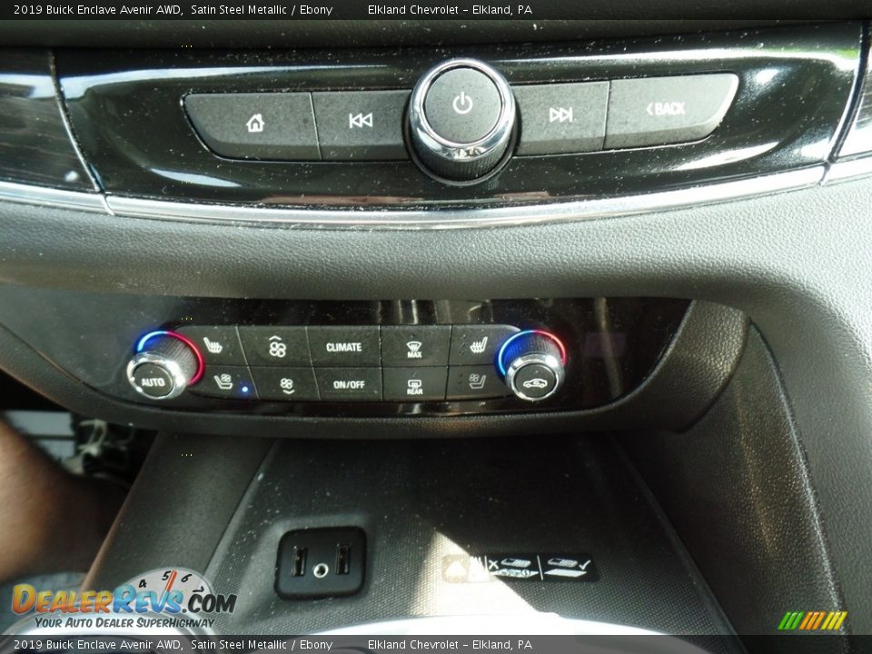 2019 Buick Enclave Avenir AWD Satin Steel Metallic / Ebony Photo #31