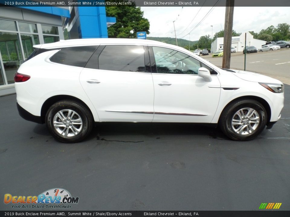 2019 Buick Enclave Premium AWD Summit White / Shale/Ebony Accents Photo #6