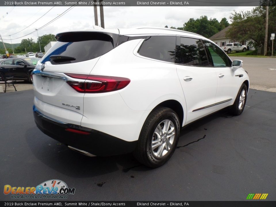 2019 Buick Enclave Premium AWD Summit White / Shale/Ebony Accents Photo #7