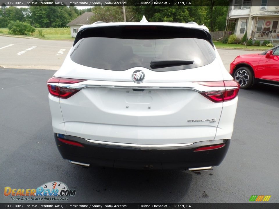 2019 Buick Enclave Premium AWD Summit White / Shale/Ebony Accents Photo #8