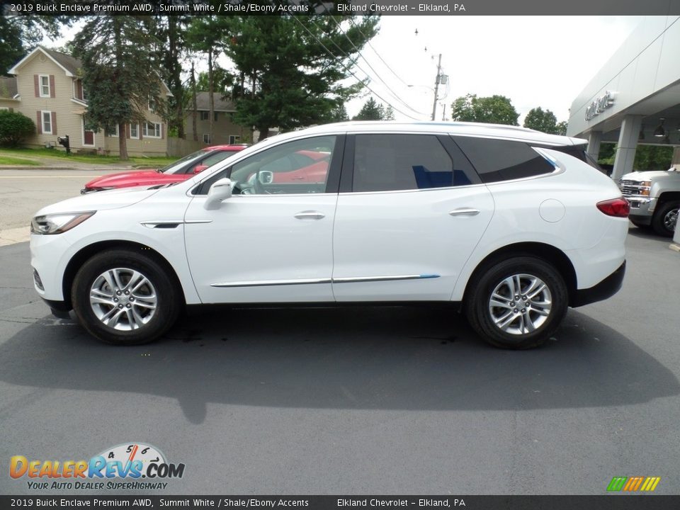 2019 Buick Enclave Premium AWD Summit White / Shale/Ebony Accents Photo #10