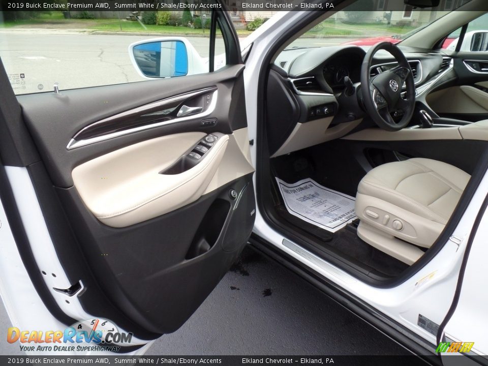 2019 Buick Enclave Premium AWD Summit White / Shale/Ebony Accents Photo #12