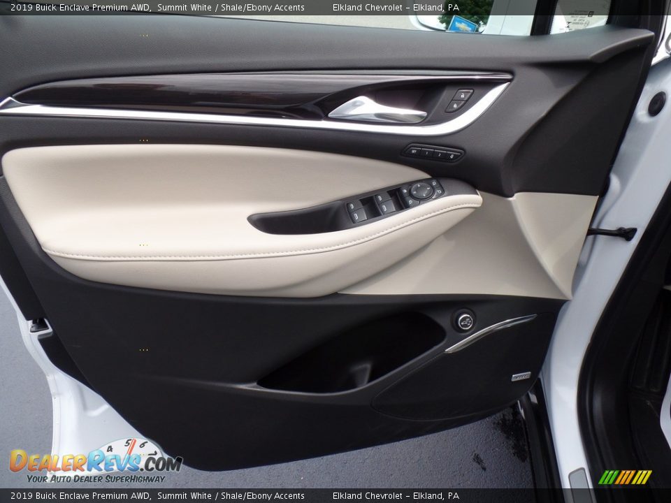 2019 Buick Enclave Premium AWD Summit White / Shale/Ebony Accents Photo #13