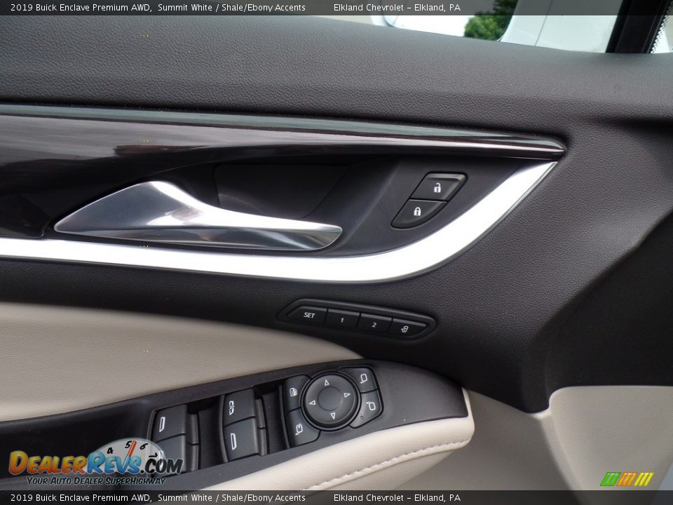 2019 Buick Enclave Premium AWD Summit White / Shale/Ebony Accents Photo #14