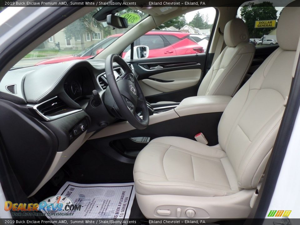 2019 Buick Enclave Premium AWD Summit White / Shale/Ebony Accents Photo #16