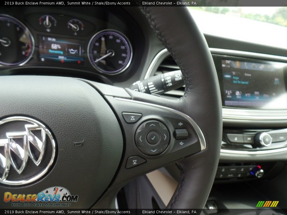 2019 Buick Enclave Premium AWD Summit White / Shale/Ebony Accents Photo #21