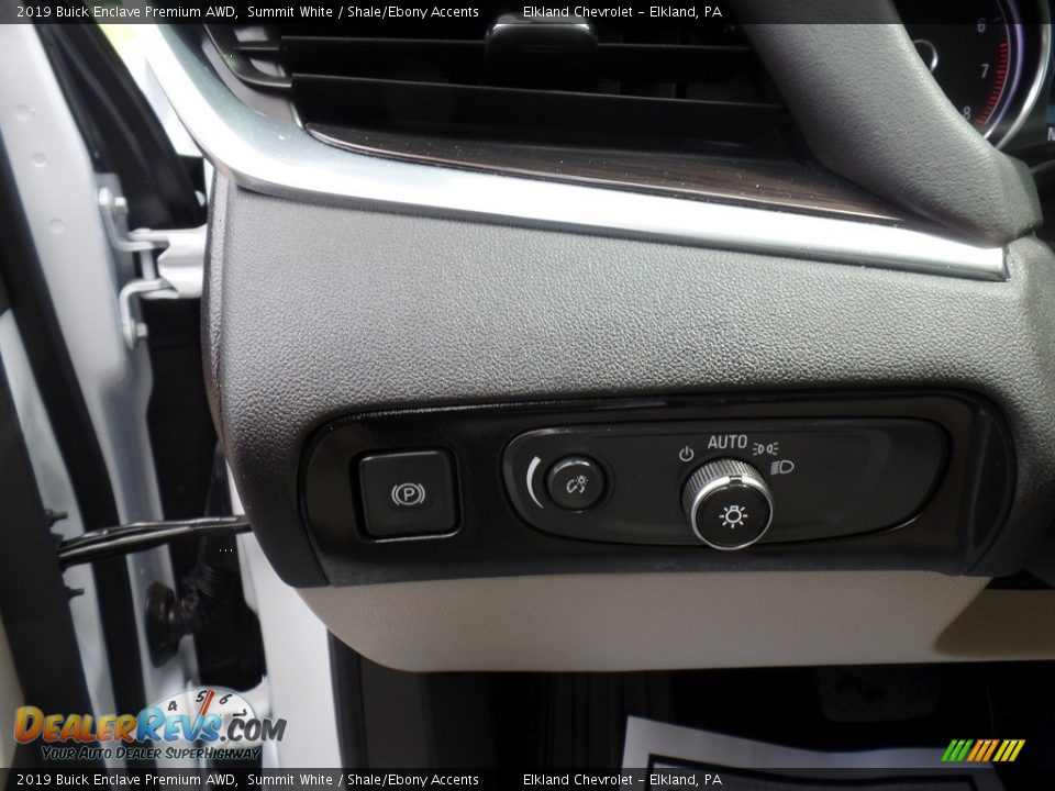2019 Buick Enclave Premium AWD Summit White / Shale/Ebony Accents Photo #23