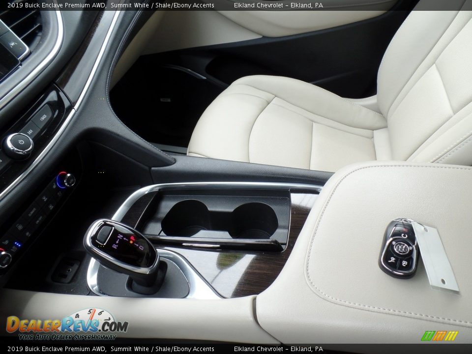 2019 Buick Enclave Premium AWD Summit White / Shale/Ebony Accents Photo #33