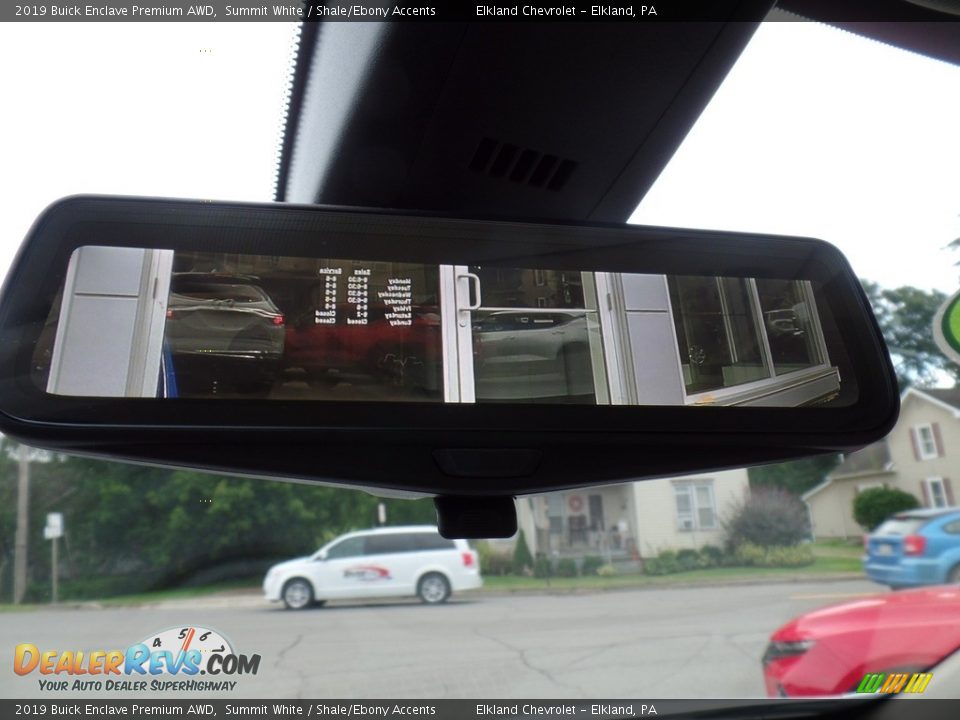 2019 Buick Enclave Premium AWD Summit White / Shale/Ebony Accents Photo #34