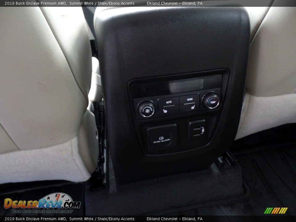 2019 Buick Enclave Premium AWD Summit White / Shale/Ebony Accents Photo #36