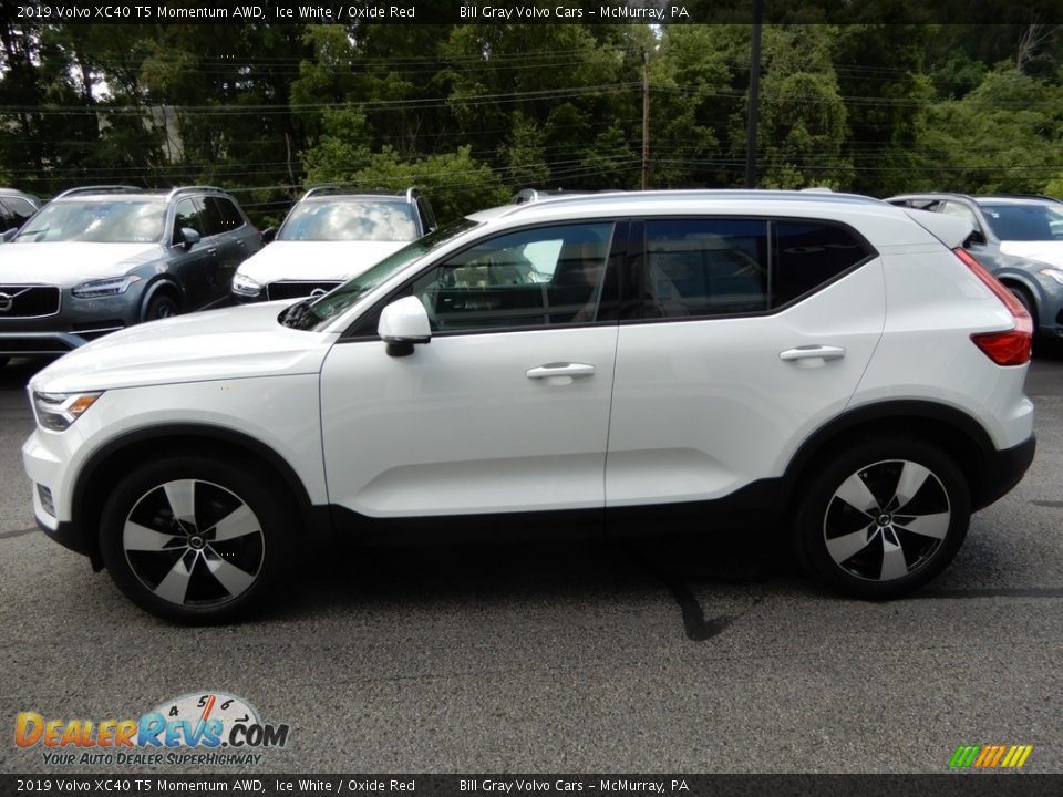 Ice White 2019 Volvo XC40 T5 Momentum AWD Photo #7