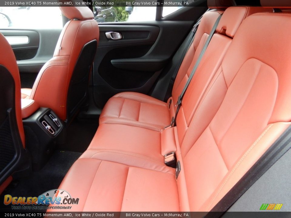 Rear Seat of 2019 Volvo XC40 T5 Momentum AWD Photo #12