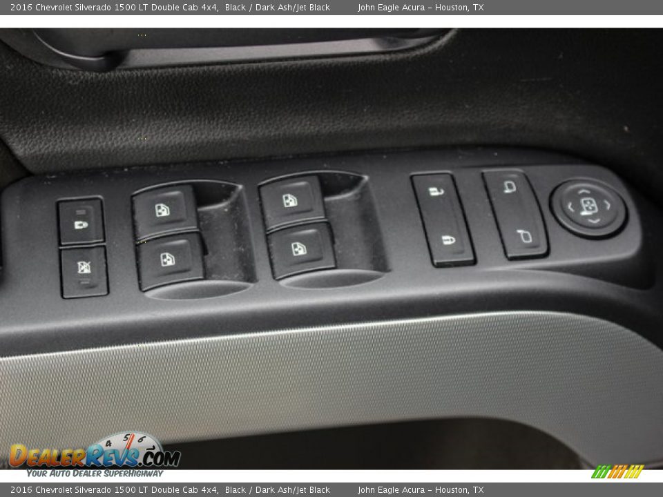 2016 Chevrolet Silverado 1500 LT Double Cab 4x4 Black / Dark Ash/Jet Black Photo #15
