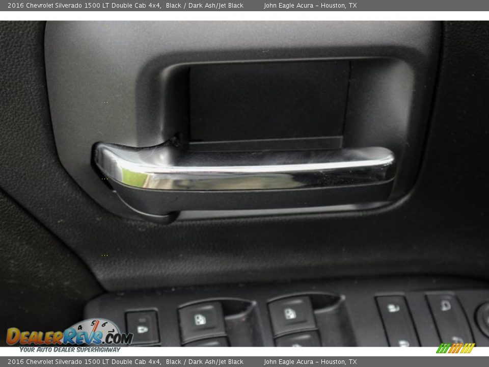 2016 Chevrolet Silverado 1500 LT Double Cab 4x4 Black / Dark Ash/Jet Black Photo #16