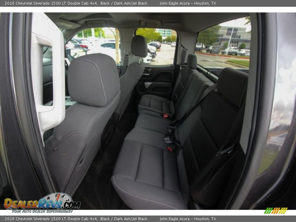 2016 Chevrolet Silverado 1500 LT Double Cab 4x4 Black / Dark Ash/Jet Black Photo #21