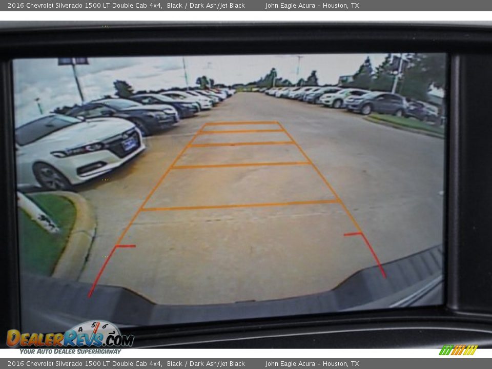 2016 Chevrolet Silverado 1500 LT Double Cab 4x4 Black / Dark Ash/Jet Black Photo #36