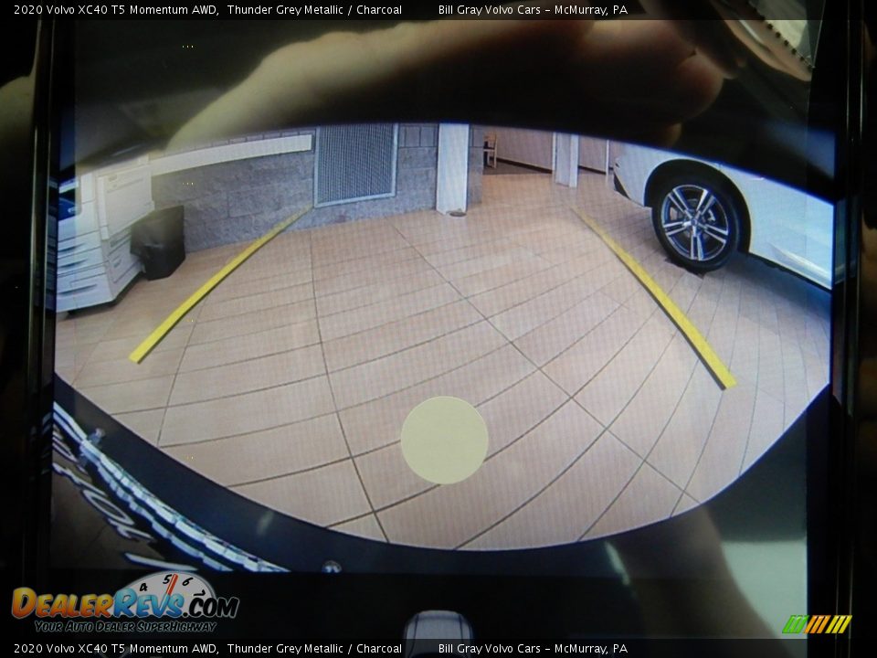 2020 Volvo XC40 T5 Momentum AWD Thunder Grey Metallic / Charcoal Photo #13
