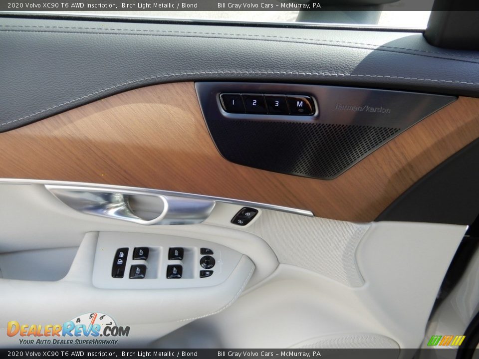 Controls of 2020 Volvo XC90 T6 AWD Inscription Photo #10