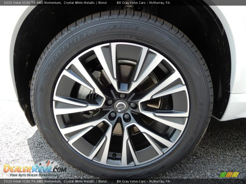 2020 Volvo XC90 T6 AWD Momentum Wheel Photo #6