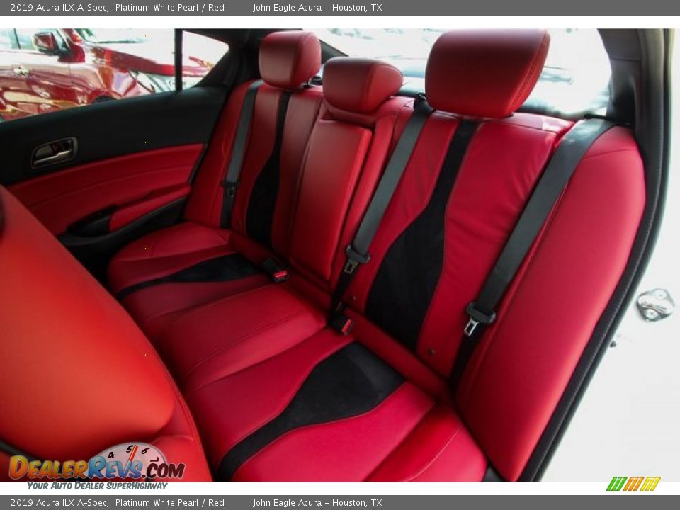 Rear Seat of 2019 Acura ILX A-Spec Photo #18