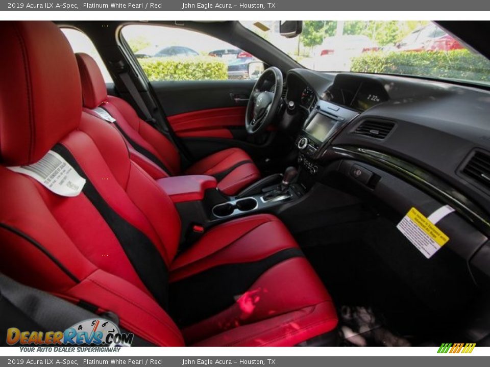 Front Seat of 2019 Acura ILX A-Spec Photo #23