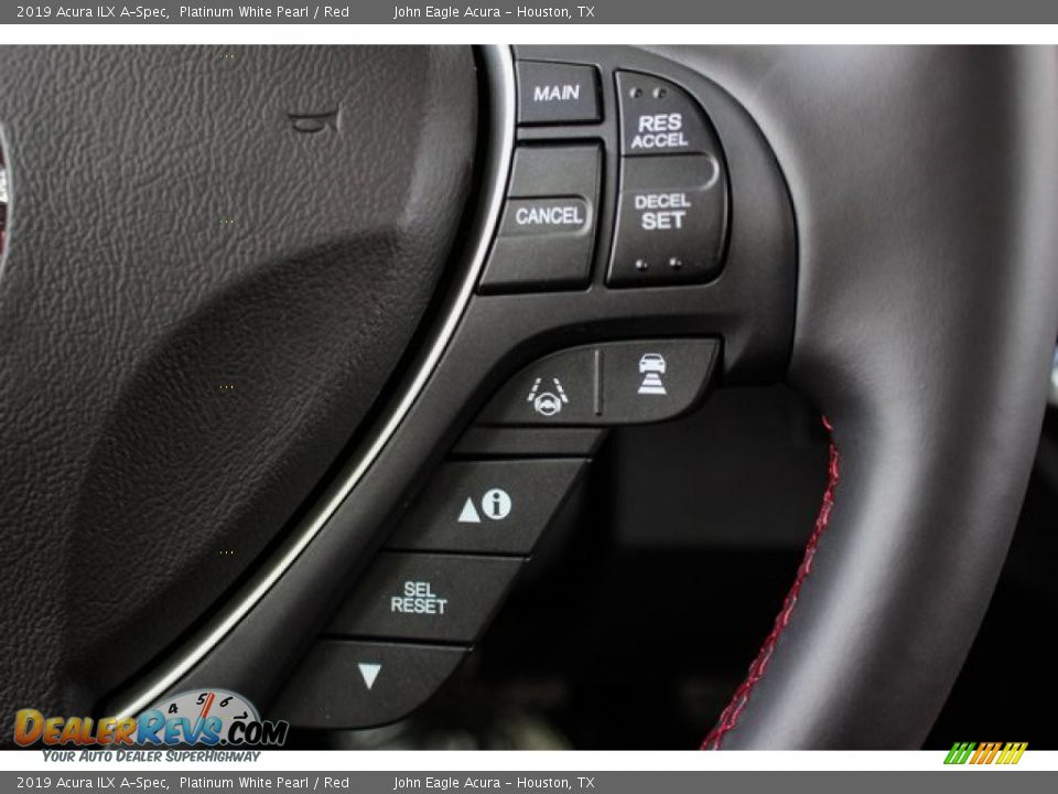 2019 Acura ILX A-Spec Steering Wheel Photo #33