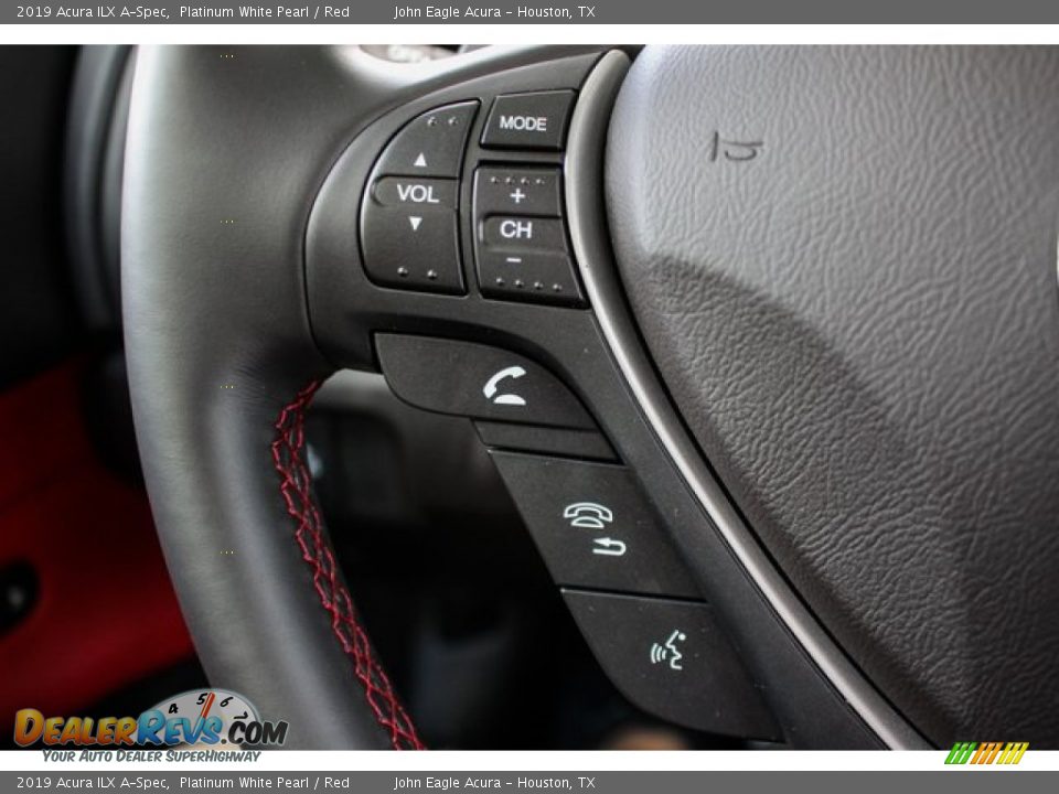 2019 Acura ILX A-Spec Steering Wheel Photo #34