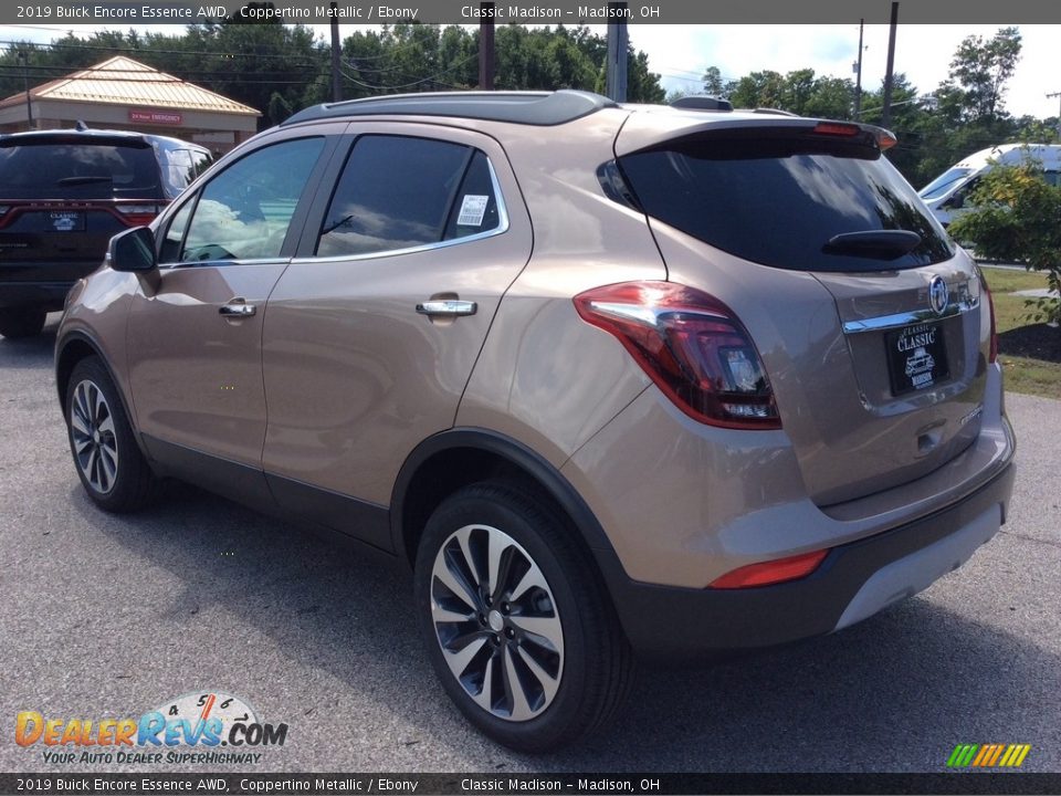 2019 Buick Encore Essence AWD Coppertino Metallic / Ebony Photo #7