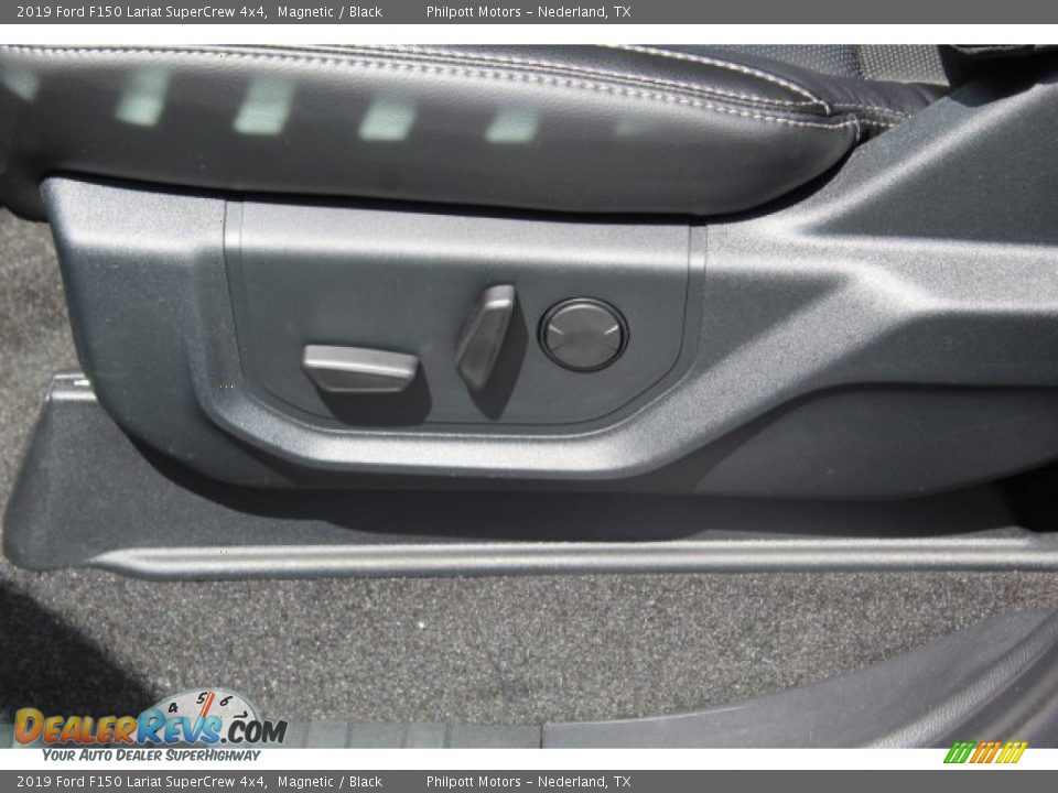 2019 Ford F150 Lariat SuperCrew 4x4 Magnetic / Black Photo #11