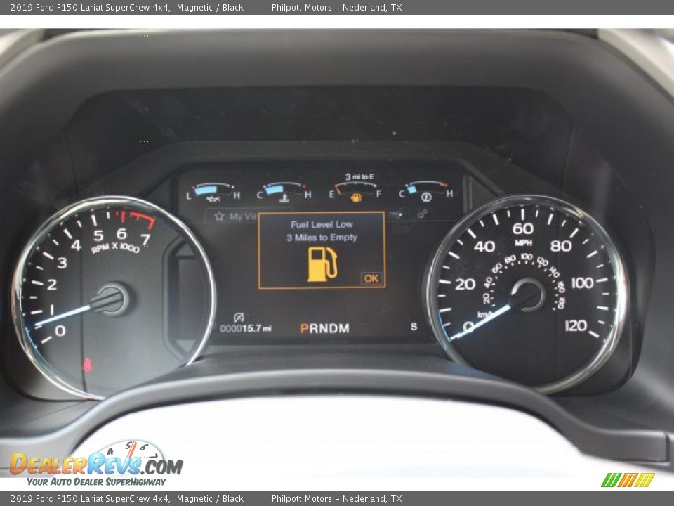 2019 Ford F150 Lariat SuperCrew 4x4 Magnetic / Black Photo #14