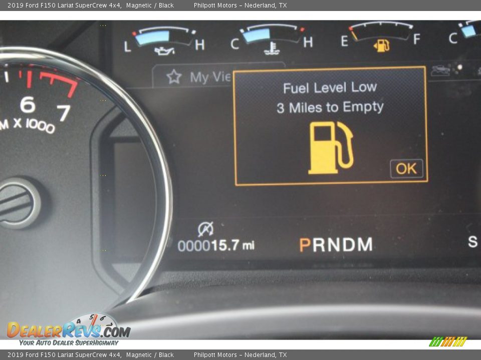 2019 Ford F150 Lariat SuperCrew 4x4 Magnetic / Black Photo #15