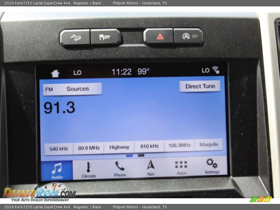 2019 Ford F150 Lariat SuperCrew 4x4 Magnetic / Black Photo #16