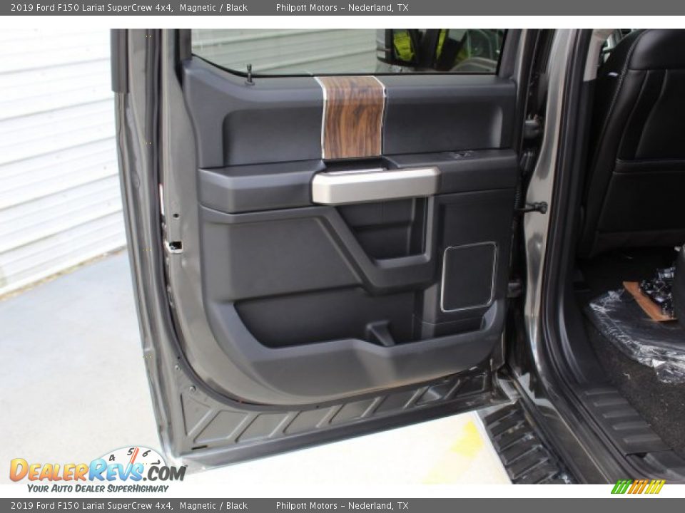 2019 Ford F150 Lariat SuperCrew 4x4 Magnetic / Black Photo #20