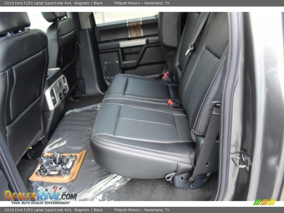 2019 Ford F150 Lariat SuperCrew 4x4 Magnetic / Black Photo #21