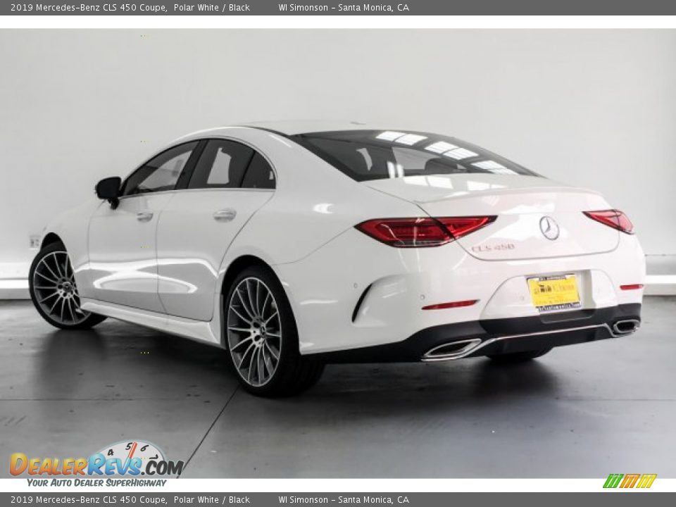 2019 Mercedes-Benz CLS 450 Coupe Polar White / Black Photo #2