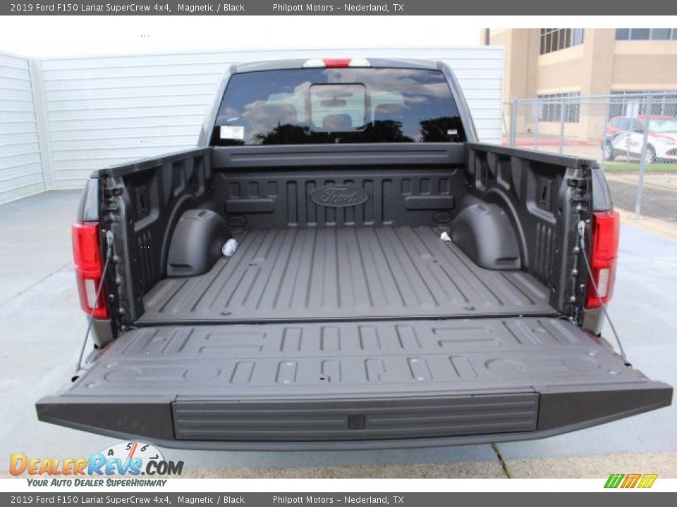 2019 Ford F150 Lariat SuperCrew 4x4 Magnetic / Black Photo #24