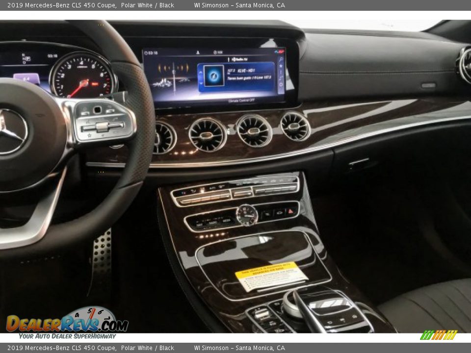 2019 Mercedes-Benz CLS 450 Coupe Polar White / Black Photo #6