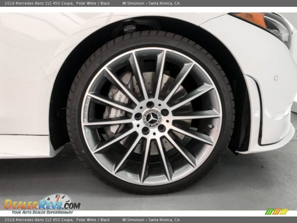 2019 Mercedes-Benz CLS 450 Coupe Polar White / Black Photo #9