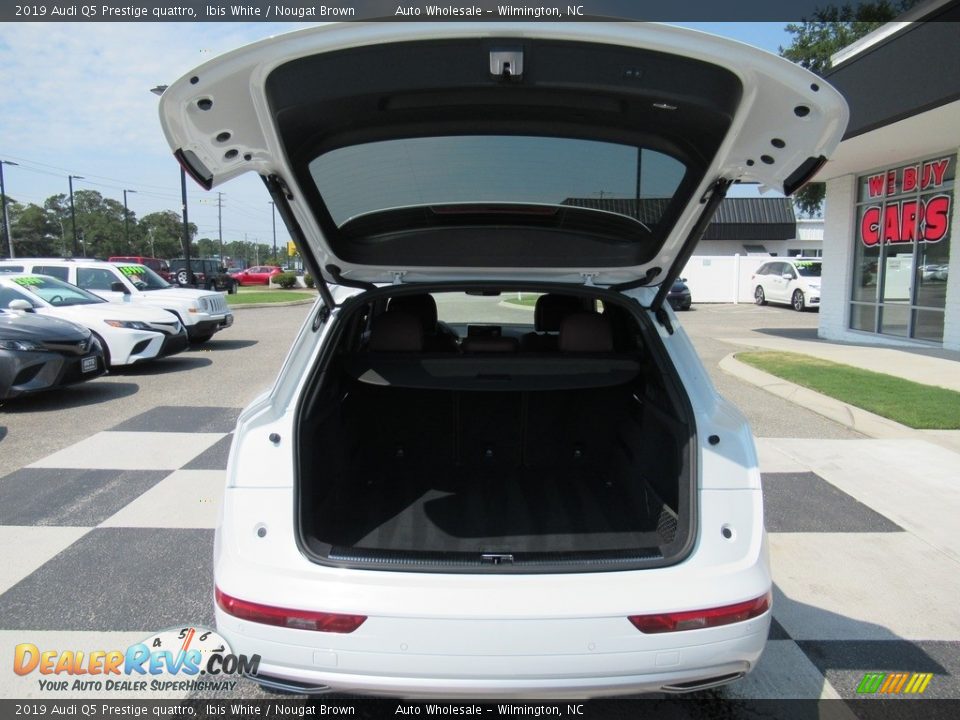 2019 Audi Q5 Prestige quattro Ibis White / Nougat Brown Photo #5