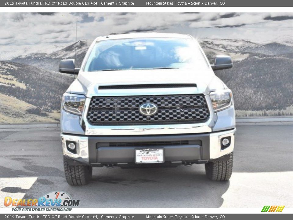 2019 Toyota Tundra TRD Off Road Double Cab 4x4 Cement / Graphite Photo #2
