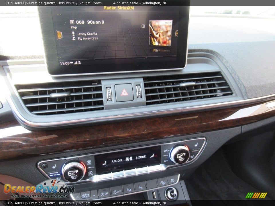 2019 Audi Q5 Prestige quattro Ibis White / Nougat Brown Photo #17