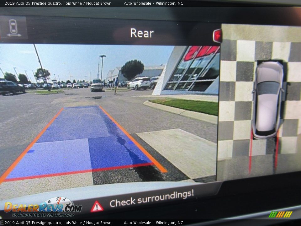 2019 Audi Q5 Prestige quattro Ibis White / Nougat Brown Photo #18