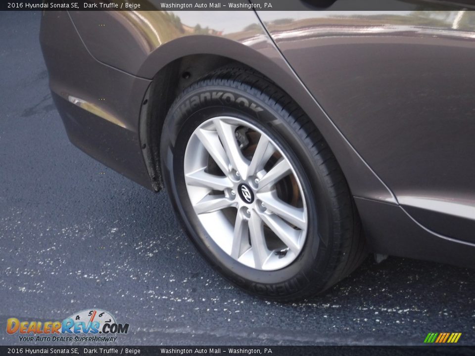 2016 Hyundai Sonata SE Dark Truffle / Beige Photo #3