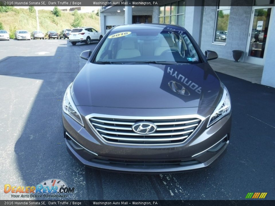 2016 Hyundai Sonata SE Dark Truffle / Beige Photo #4