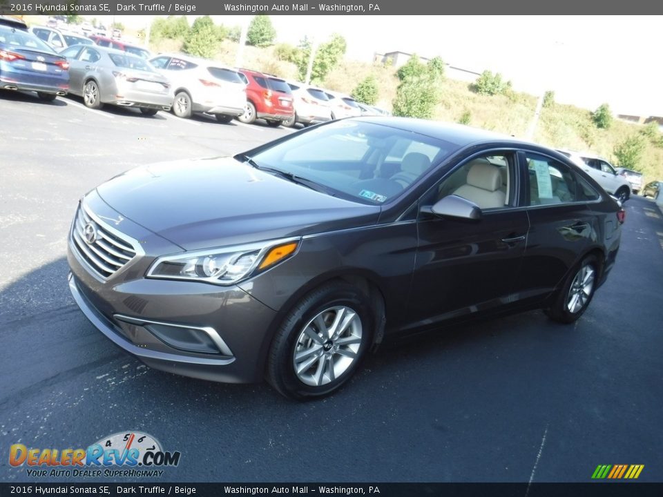 2016 Hyundai Sonata SE Dark Truffle / Beige Photo #5