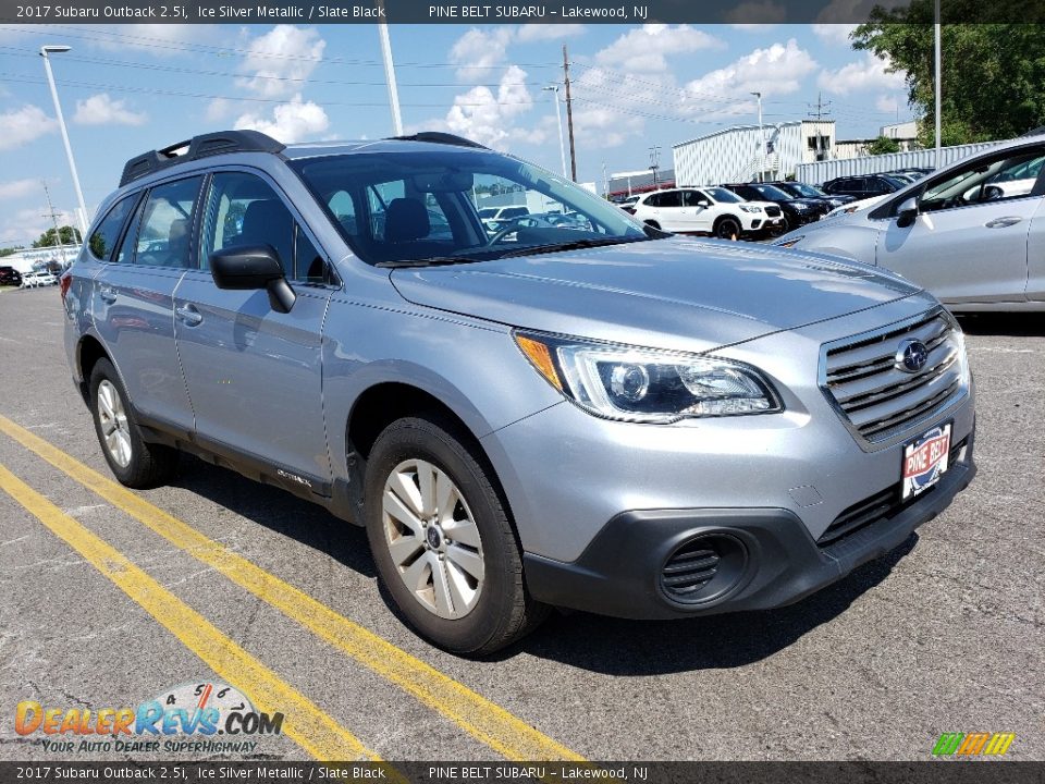 2017 Subaru Outback 2.5i Ice Silver Metallic / Slate Black Photo #1