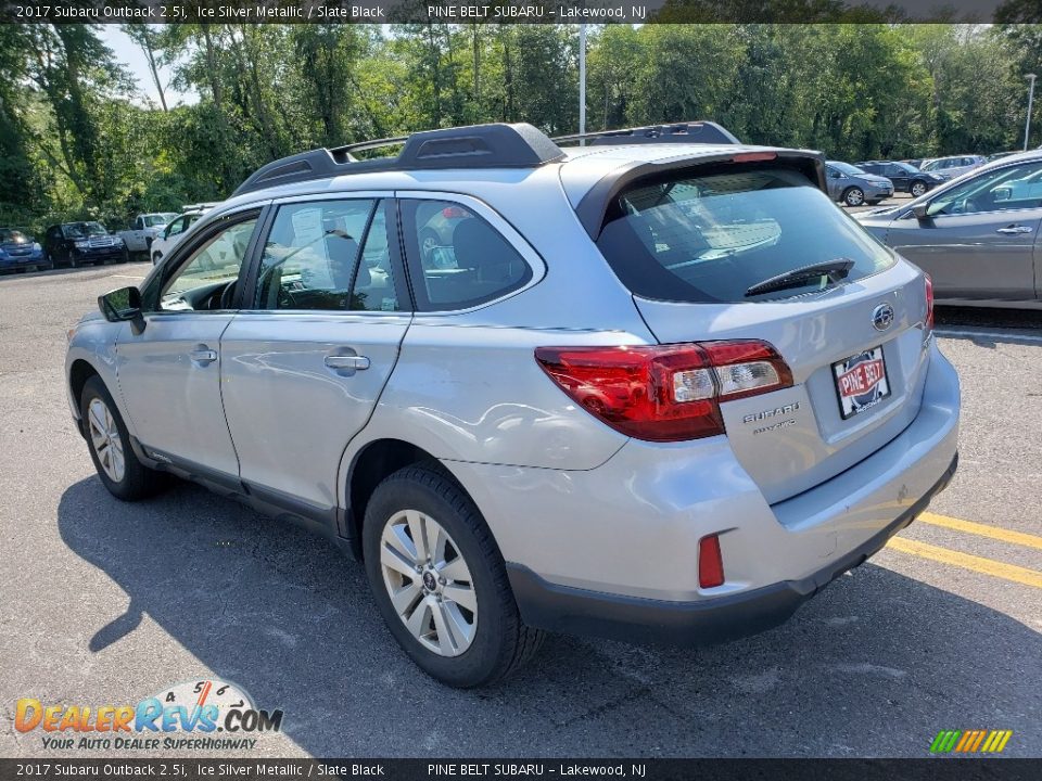 2017 Subaru Outback 2.5i Ice Silver Metallic / Slate Black Photo #2