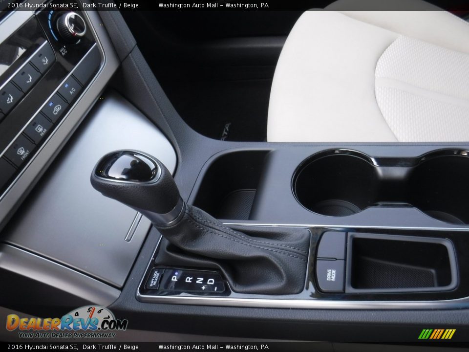2016 Hyundai Sonata SE Dark Truffle / Beige Photo #14